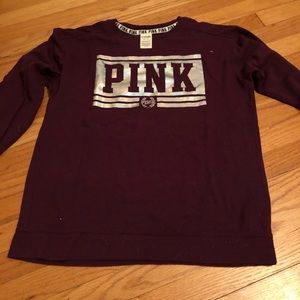 Maroon sweatshirt from Pink